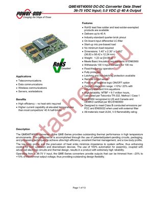 QME48T40050- PGB0G datasheet  